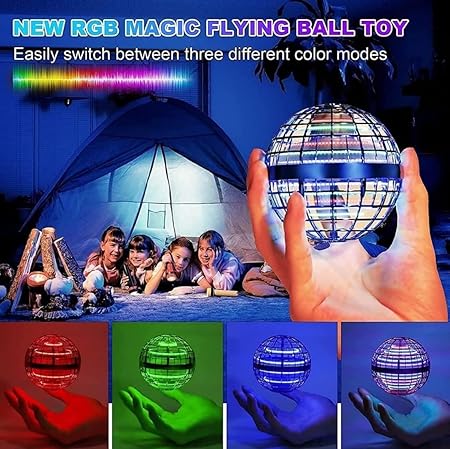 Flying Ball Toy Flyorb Magic Ball Boomerang Mini Pro Flying Spinner ...